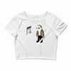 Friday The 12Th Funny Horror Movie Crop Top