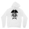 skull with beard Unisex Hoodie