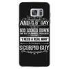 And 8th Day God Look Down So God Made A Scorpio Guy Samsung Galaxy S7