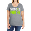 veggie power! Ladies Curvy T-Shirt