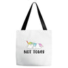 Unicorn Says Not Today Tote Bags