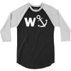 w anchor funny pub joke 3/4 Sleeve Shirt