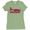 reno air racer decal air racing unlimited Ladies Fitted T-Shirt