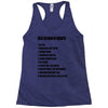 rules for dating my daughter shirt t shirt perfect father's gift Racerback Tank