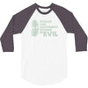 cucumbers soaked in evil 3/4 Sleeve Shirt
