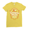 Welcome To My Table Dungeon Master Ladies Fitted T-Shirt
