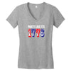 Party Like it's 1776 Women's V-Neck T-Shirt