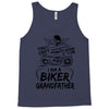 You Cant Scare Me I am Biker Grandfather Tank Top