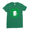 drink and irish Ladies Fitted T-Shirt