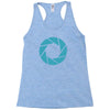 camera shutter Racerback Tank