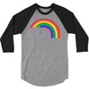 rainbow 3/4 Sleeve Shirt