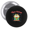 hippie holidays Pin-back button