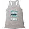 fishing pop Racerback Tank