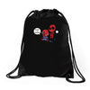 unicorn spidey Drawstring Bags