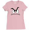 mad face Ladies Fitted T-Shirt
