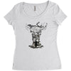 book of gods Women's Triblend Scoop T-shirt