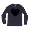 black heart Long Sleeve Shirts