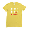Be Yourself Ladies Fitted T-Shirt