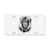 lion License Plate