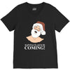santa is coming V-Neck Tee