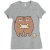 bff Ladies Fitted T-Shirt