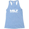 milf man i love to fart Racerback Tank
