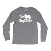the dogfather american eskimo dog white Long Sleeve Shirts