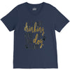 IT'S NOT DRINKING ALONE IF YOUR DOG IS HOME V-Neck Tee