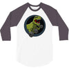 big guns black backing 3/4 Sleeve Shirt