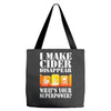 funny i make cider disappear, ideal gift or birthday present. Tote Bags