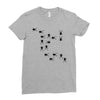 crepy crawly spiders Ladies Fitted T-Shirt