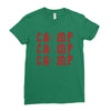 Camp Hitchhiking Ladies Fitted T-Shirt