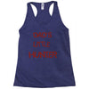 dad's litle hunter Racerback Tank