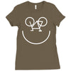 bike siley Ladies Fitted T-Shirt