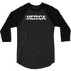 merica graphic 3/4 Sleeve Shirt