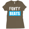 dirty beats Ladies Fitted T-Shirt