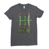 hi there Ladies Fitted T-Shirt