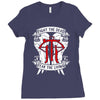Fight The Dead Fear The Living Ladies Fitted T-Shirt