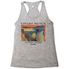 Edvard Munch Skrik Racerback Tank