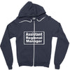 assistant to the regional manager Zipper Hoodie