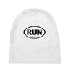 basic running oval Baby Beanies