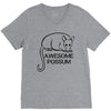 awesome possum V-Neck Tee