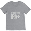 original blood type ipa positive craft beer V-Neck Tee