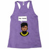hey auntie killmonger Racerback Tank