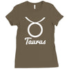taurus zodiac Ladies Fitted T-Shirt
