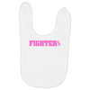 fighter breast cancer Baby Bibs