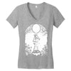 and sit together, now and forever Women's V-Neck T-Shirt