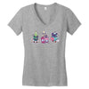 down at the milk bar Women's V-Neck T-Shirt