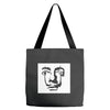 salvador dali face surrealist artist Tote Bags