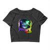 astronaut space cat Crop Top